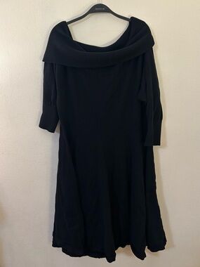 Torrid Off-Shoulder Black Women's Dress